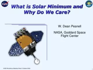 What is Solar Minimum and Why Do We Care?