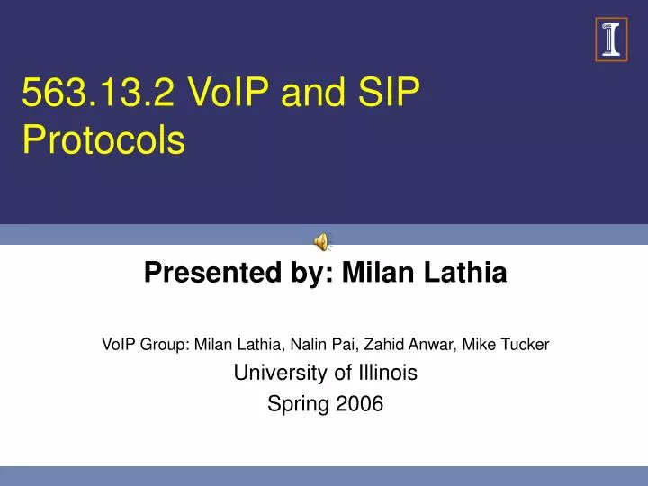 563 13 2 voip and sip protocols