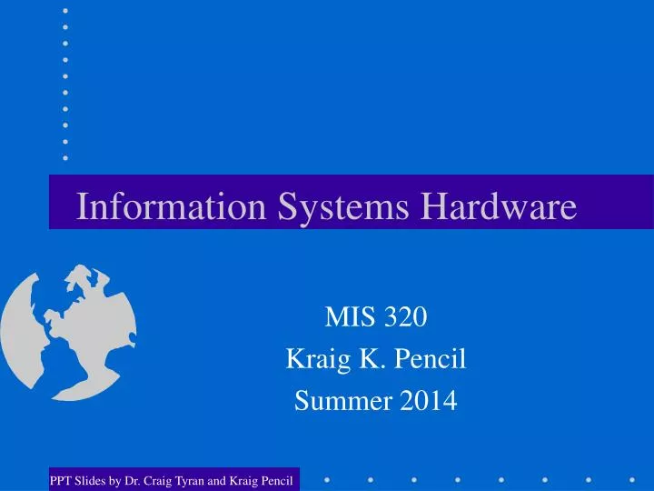 information systems hardware