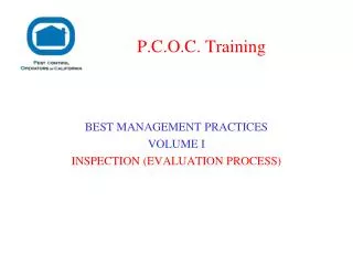 P.C.O.C. Training