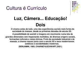 cultura curr culo