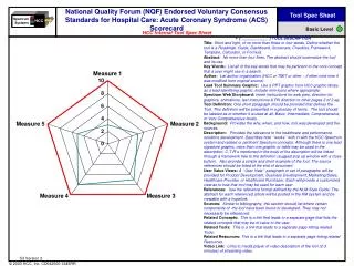 Tool Spec Sheet