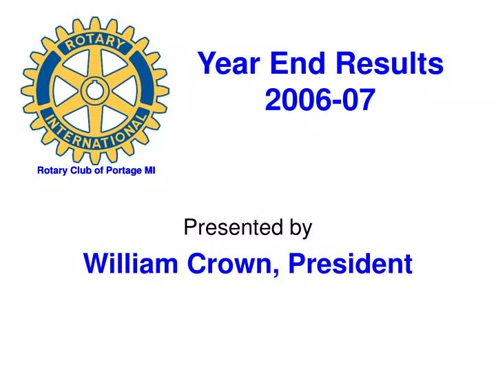 year end results 2006 07