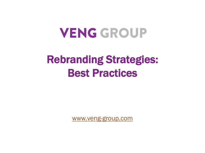 rebranding strategies best practices