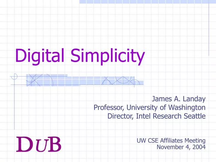 digital simplicity