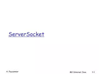 ServerSocket