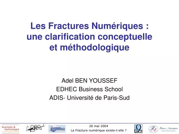 les fractures num riques une clarification conceptuelle et m thodologique