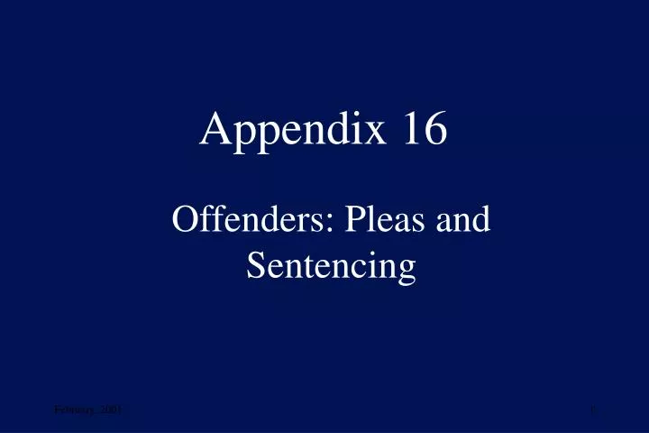 appendix 16