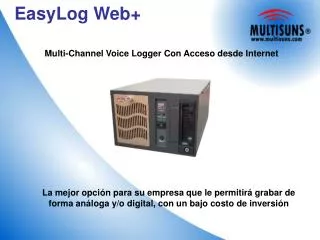 easylog web