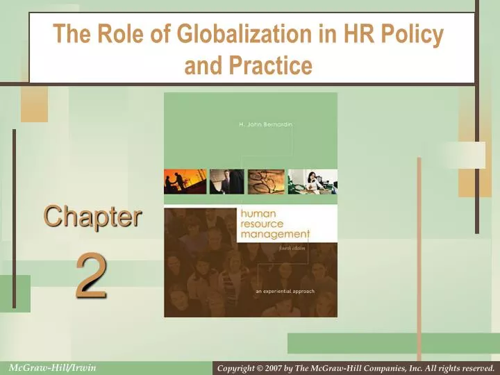the role of globalization in hr policy and practice