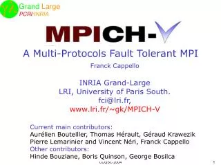A Multi-Protocols Fault Tolerant MPI