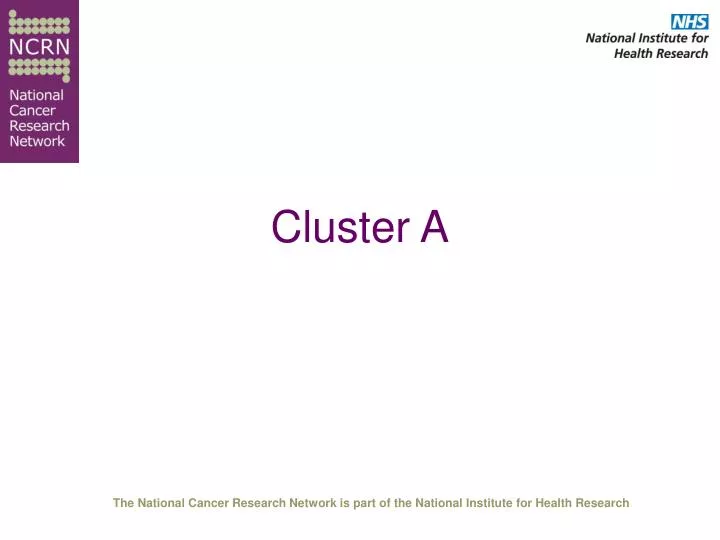 cluster a