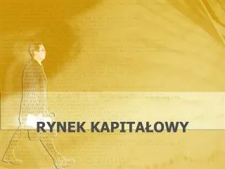 rynek kapita owy