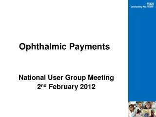Ophthalmic Payments