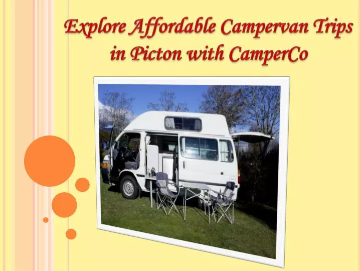 explore affordable campervan trips in picton with camperco