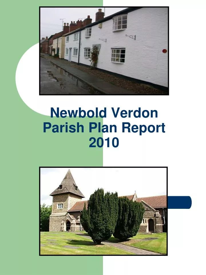 newbold verdon parish plan report 2010