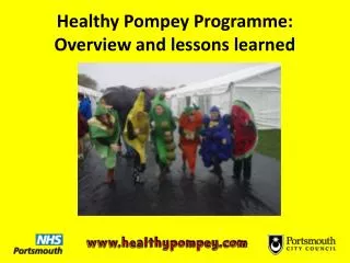 Healthy Pompey Programme: Overview and lessons learned