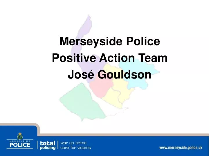 merseyside police positive action team jos gouldson