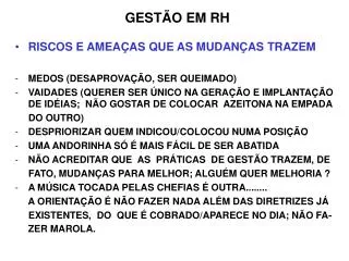 gest o em rh