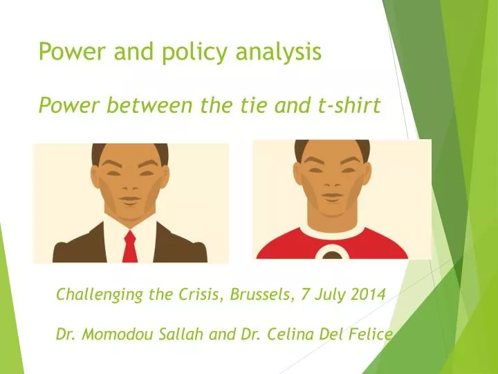 power and policy analysis