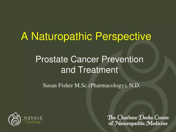 a naturopathic perspective