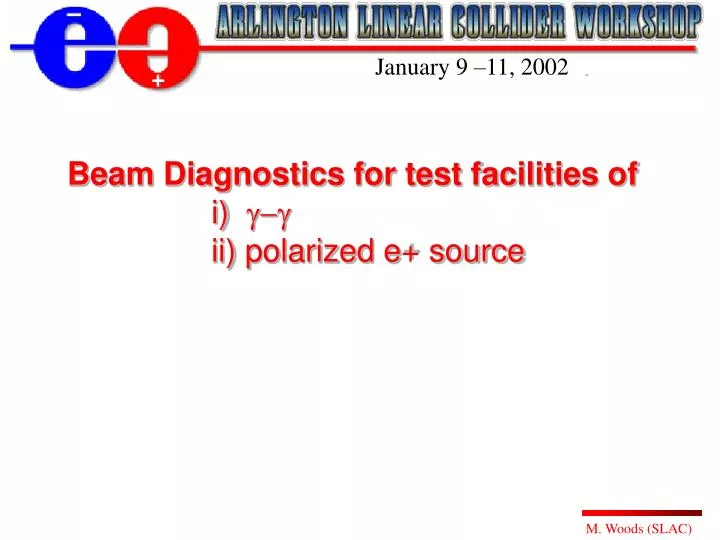 beam diagnostics for test facilities of i g g ii polarized e source