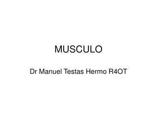 musculo