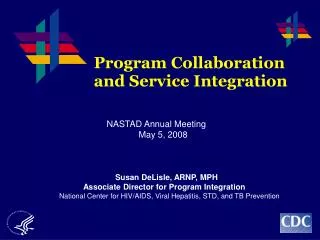 Program Collaboration and Service Integration