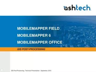 mobilemapper field mobilemapper 6 mobilemapper office