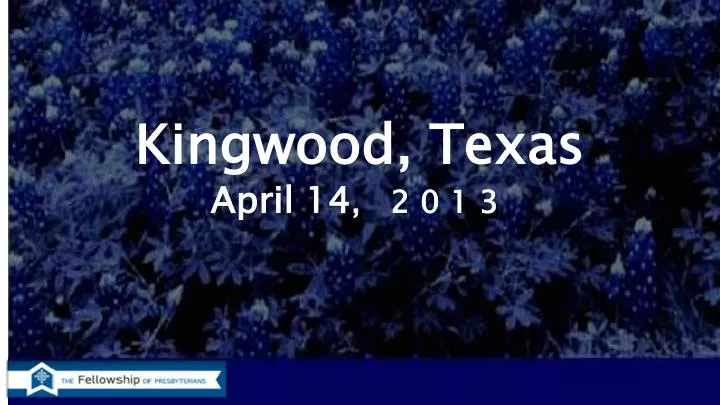 kingwood texas april 14 2013