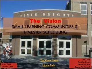 Small Learning Communities &amp; Trimester Scheduling