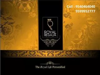 M3M New Launch | 9873500516 | Royal Regalia Sector 67