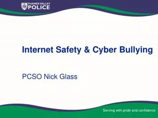 Internet Safety &amp; Cyber Bullying