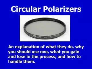 Circular Polarizers