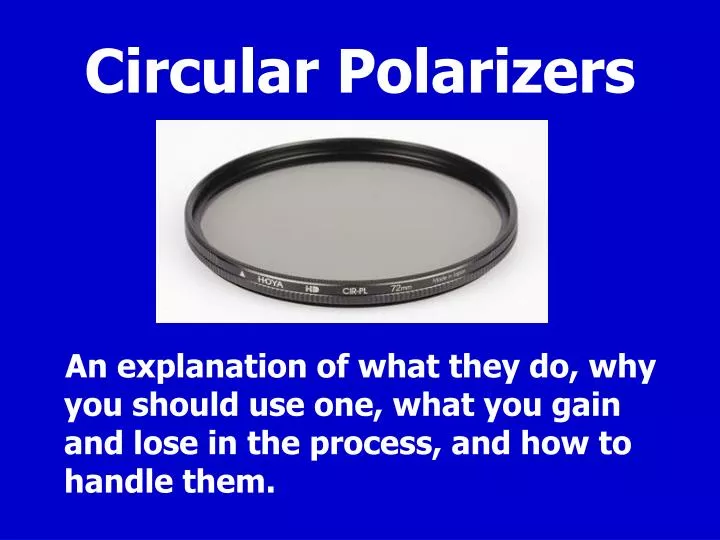circular polarizers