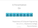 Keyboard - slide 1