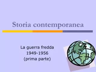 storia contemporanea