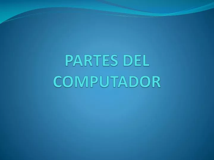 partes del computador