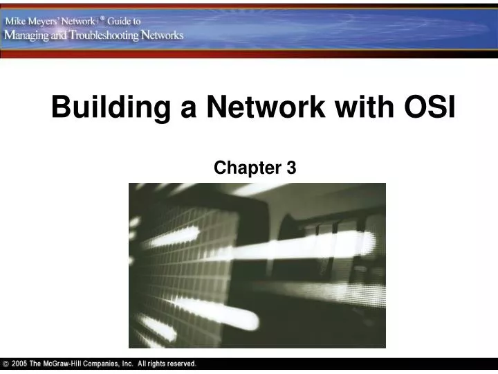building a network with osi