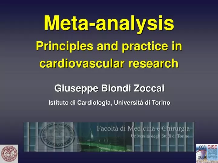 meta analysis principles and practice in cardiovascular research