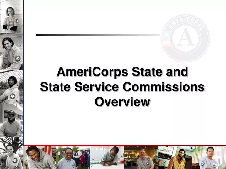 americorps state and state service commissions overview