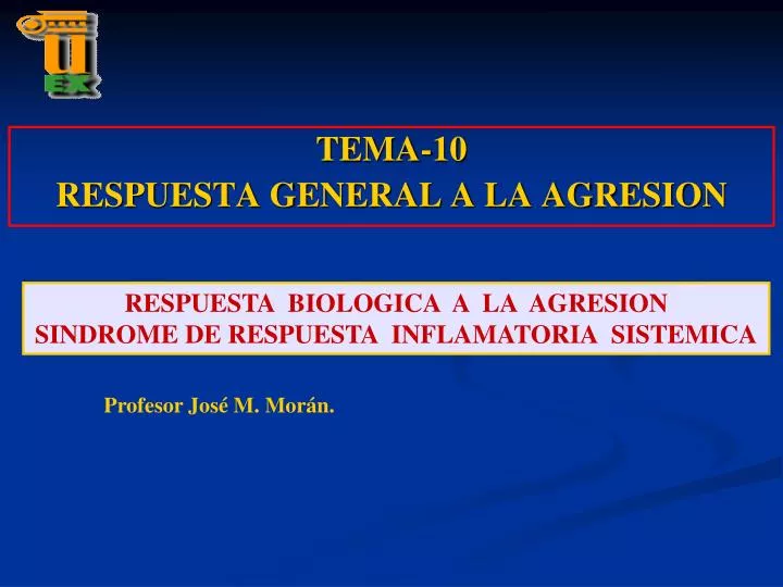 tema 10 respuesta general a la agresion