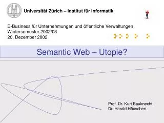 semantic web utopie