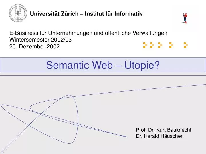 semantic web utopie