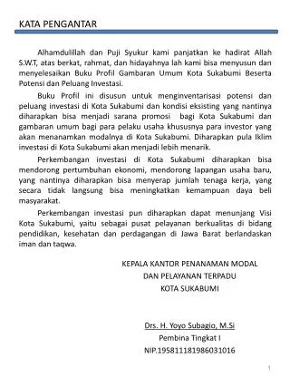 kata pengantar