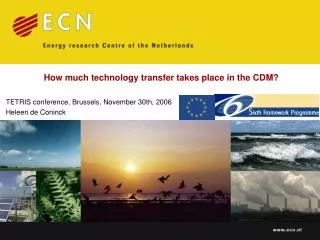 How much technology transfer takes place in the CDM?