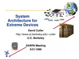 System Architecture for Extreme Devices