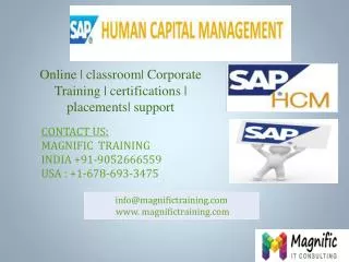 sap hcm online training in india