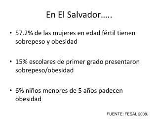 en el salvador