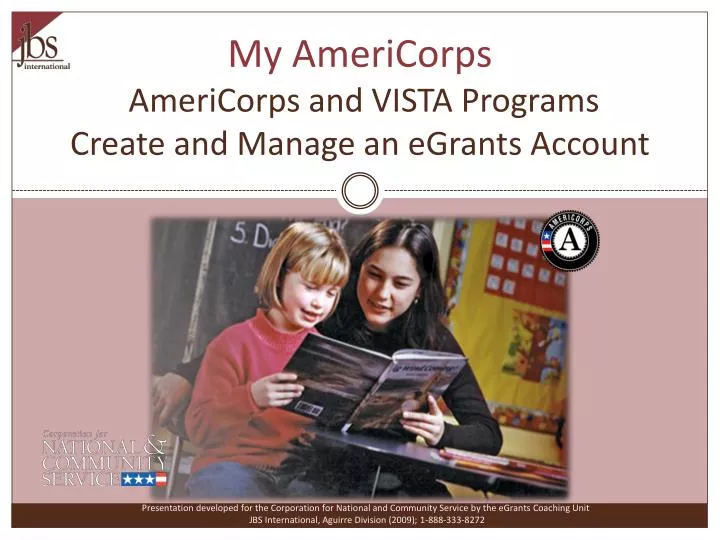 my americorps americorps and vista programs create and manage an egrants account